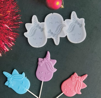 Unicorn pop mould