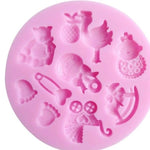 Baby themed silicone mould