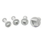 Diamond shaped Plunger cutters set
