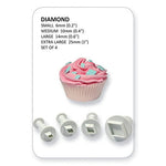 Diamond shaped Plunger cutters set