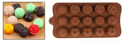 Floral Silicone Mould