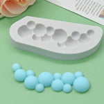 Half Bubble Border silicone mould