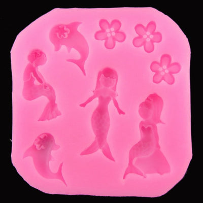 Mermaids and dolphins mould