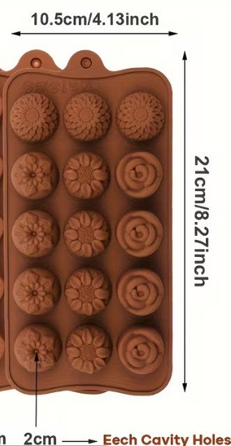 Floral Silicone Mould
