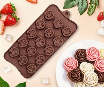 Roses silicone mould