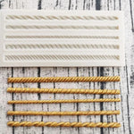 Twist Border silicone mould