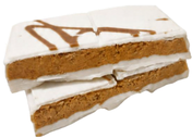 White Biscoff Dubai Chocolate Block - 400g